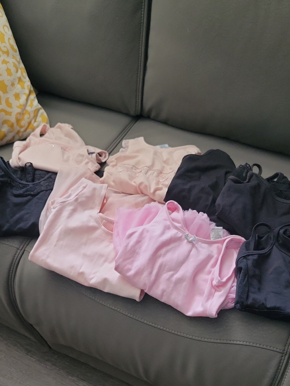 Capezio Kids Pink & Black Dance Camisoles Pack